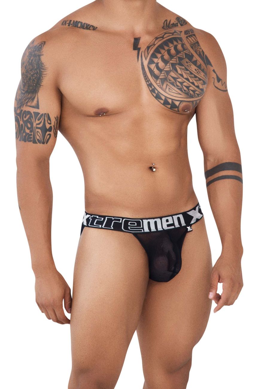 Xtremen 91136 Mesh Bikini Color Black - DealByEthan.gay loves Xtremen