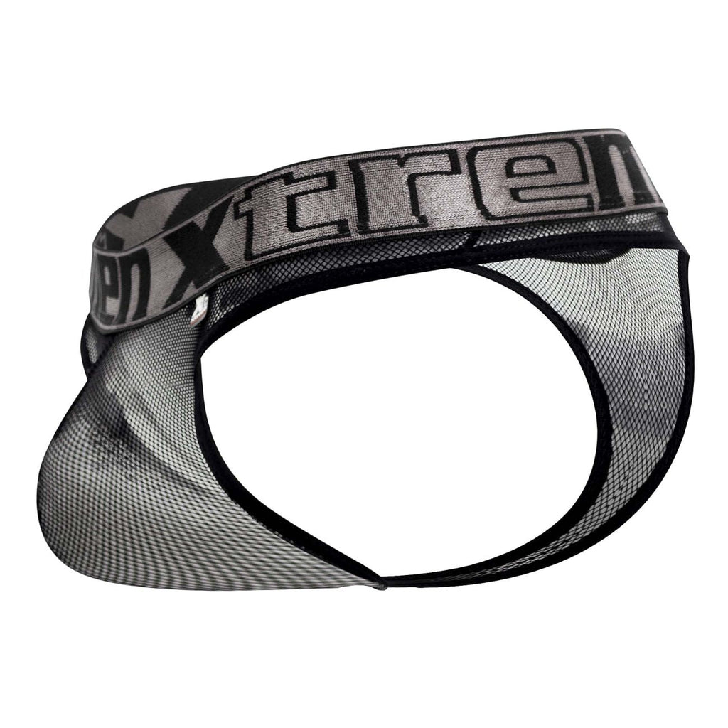 Xtremen 91137 Mesh Thongs Color Black - DealByEthan.gay loves Xtremen