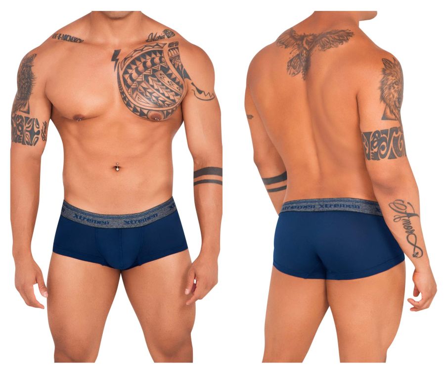 Xtremen 91140 Ultra-soft Trunks Color Dark Blue - DealByEthan.gay loves Xtremen