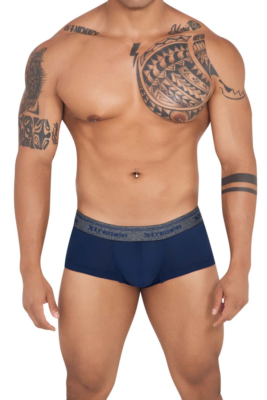 Xtremen 91140 Ultra-soft Trunks Color Dark Blue - DealByEthan.gay loves Xtremen