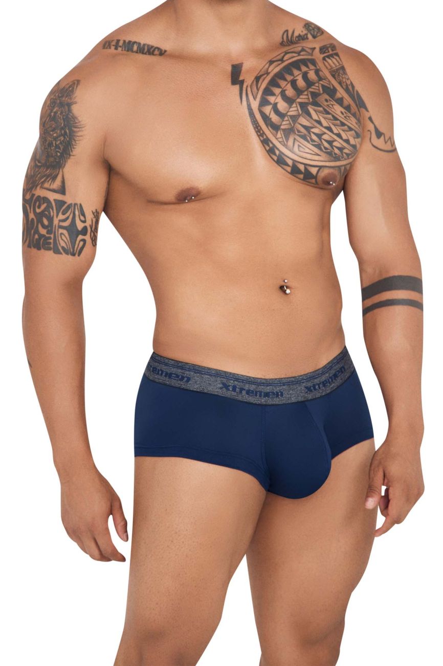 Xtremen 91140 Ultra-soft Trunks Color Dark Blue - DealByEthan.gay loves Xtremen
