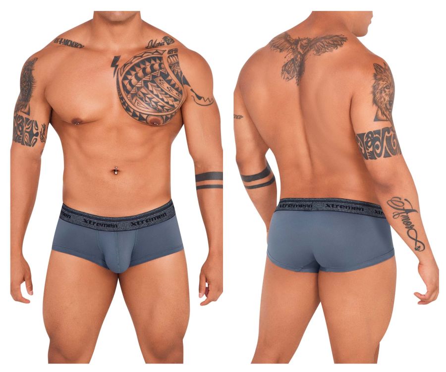 Xtremen 91140 Ultra-soft Trunks Color Dark Gray - DealByEthan.gay loves Xtremen
