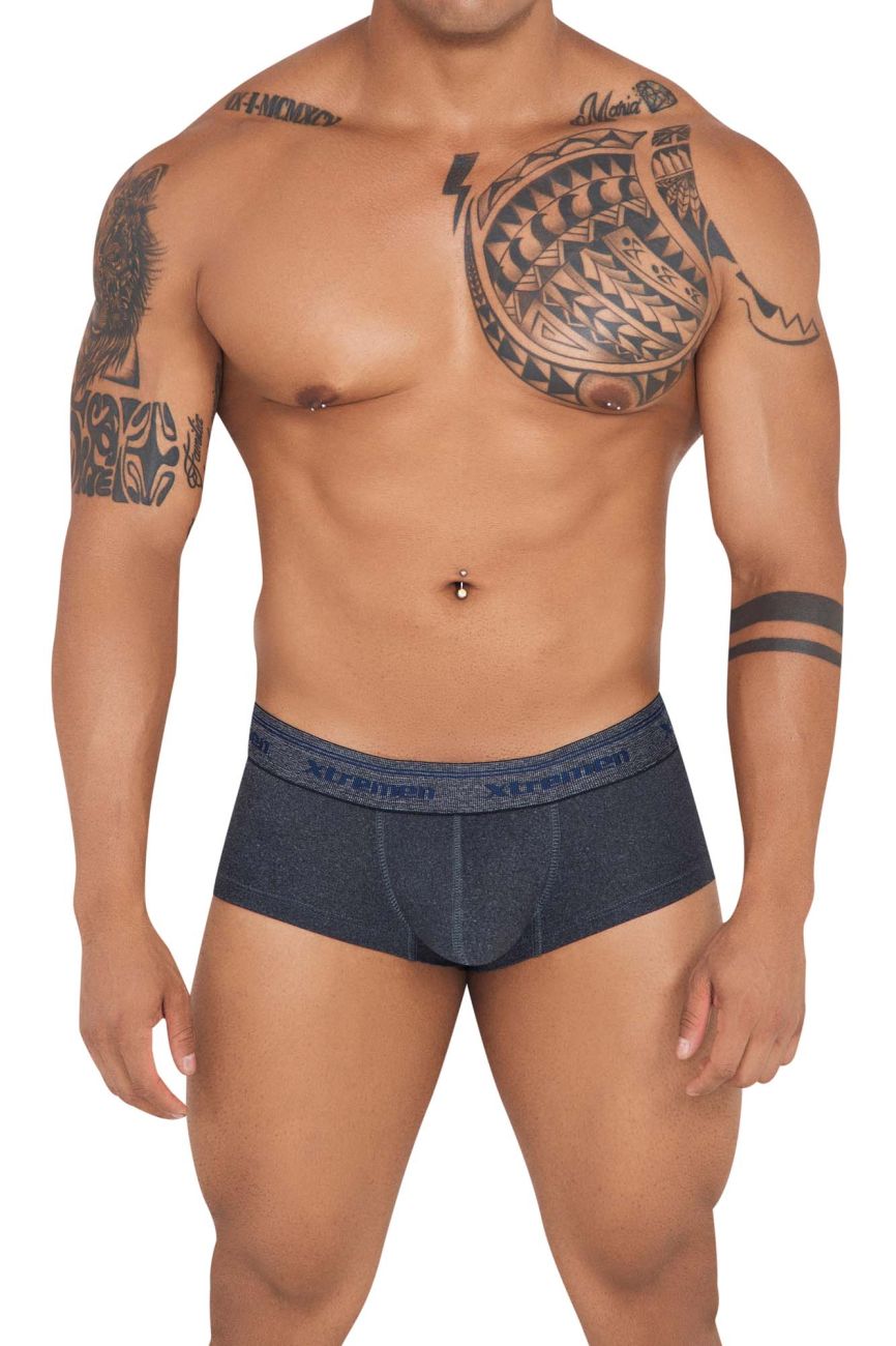 Xtremen 91140 Ultra-soft Trunks Color Gray Cross - DealByEthan.gay loves Xtremen