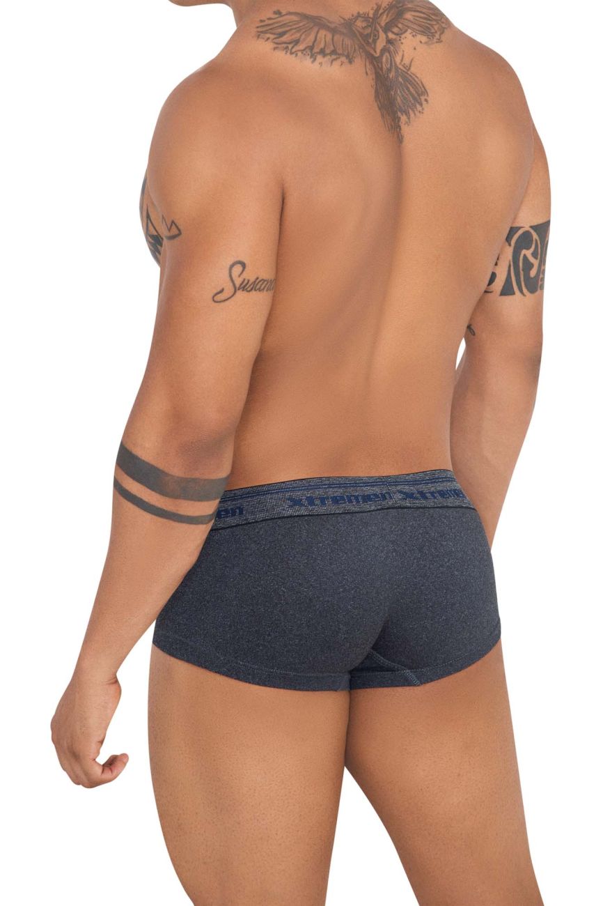 Xtremen 91140 Ultra-soft Trunks Color Gray Cross - DealByEthan.gay loves Xtremen