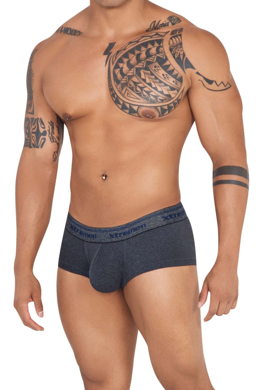 Xtremen 91140 Ultra-soft Trunks Color Gray Cross - DealByEthan.gay loves Xtremen