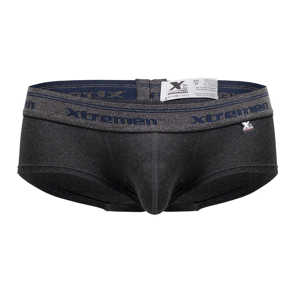 Xtremen 91140 Ultra-soft Trunks Color Gray Cross - DealByEthan.gay loves Xtremen