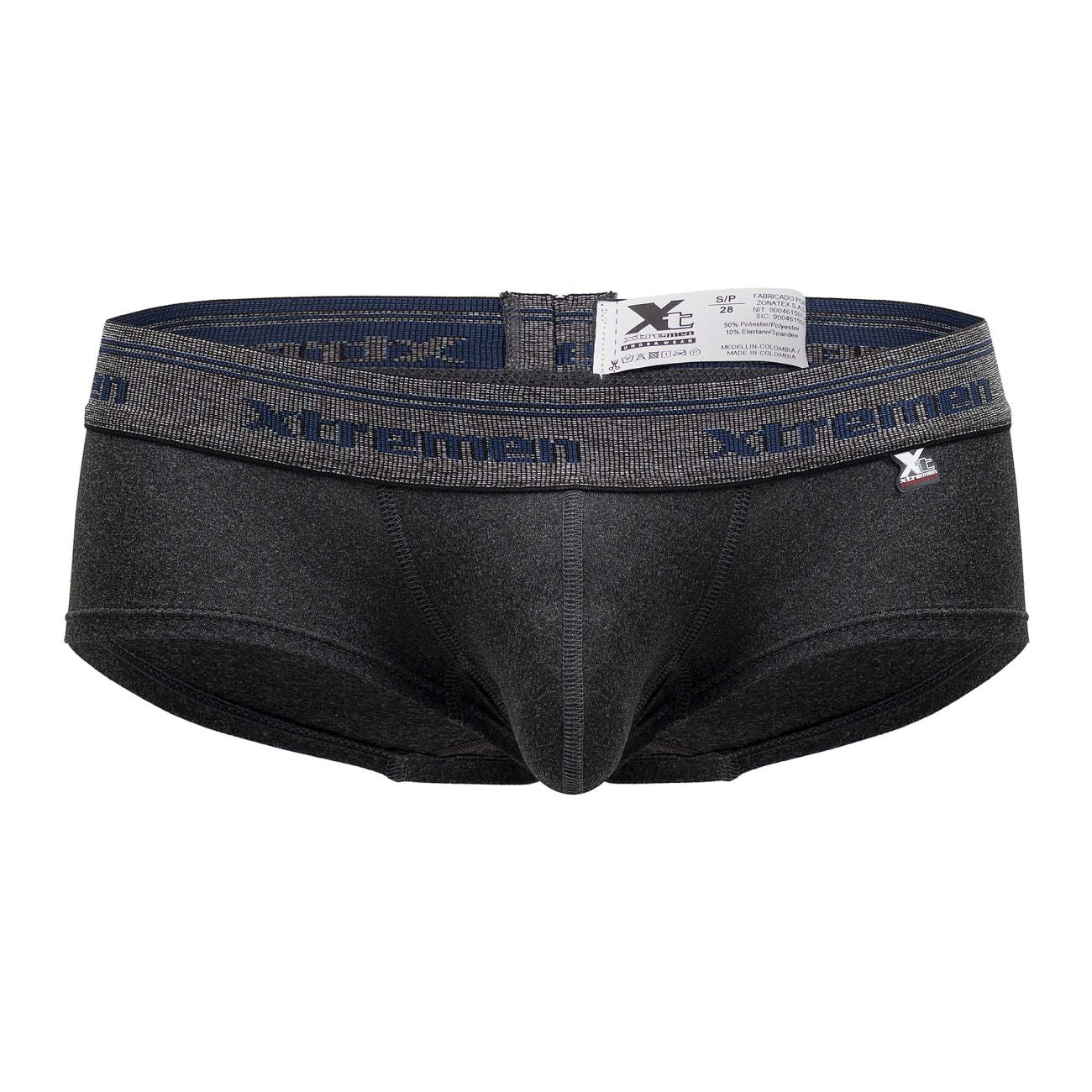 Xtremen 91140 Ultra-soft Trunks Color Gray Cross - DealByEthan.gay loves Xtremen