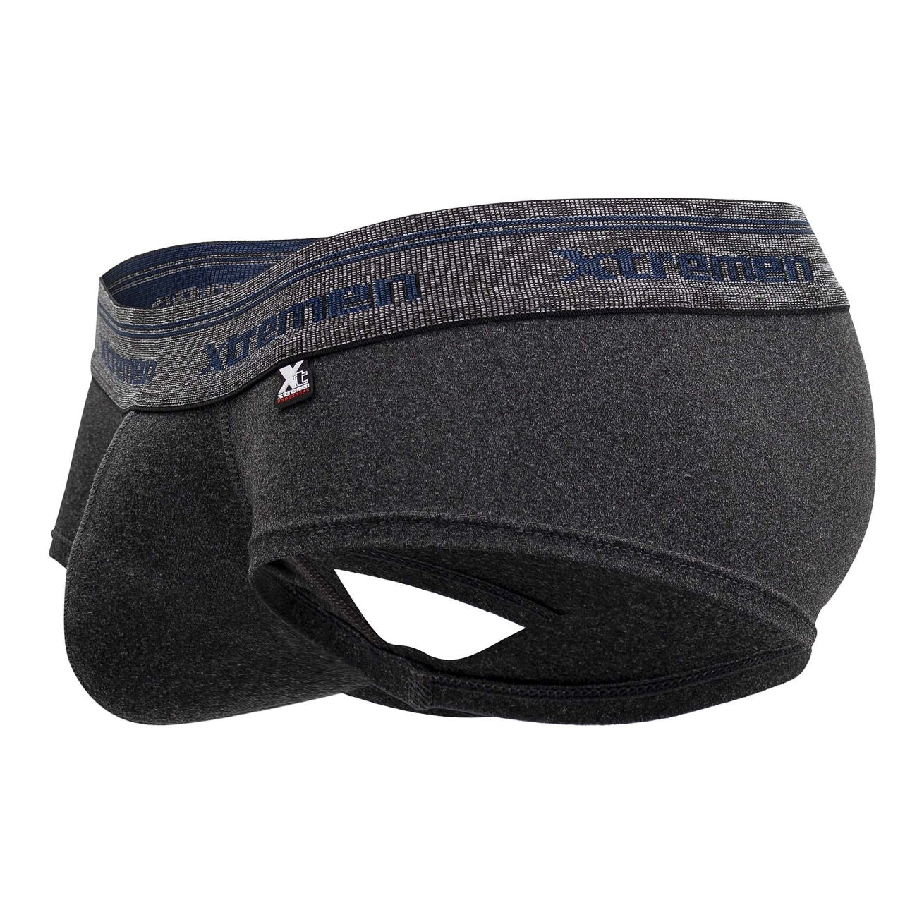 Xtremen 91140 Ultra-soft Trunks Color Gray Cross - DealByEthan.gay loves Xtremen