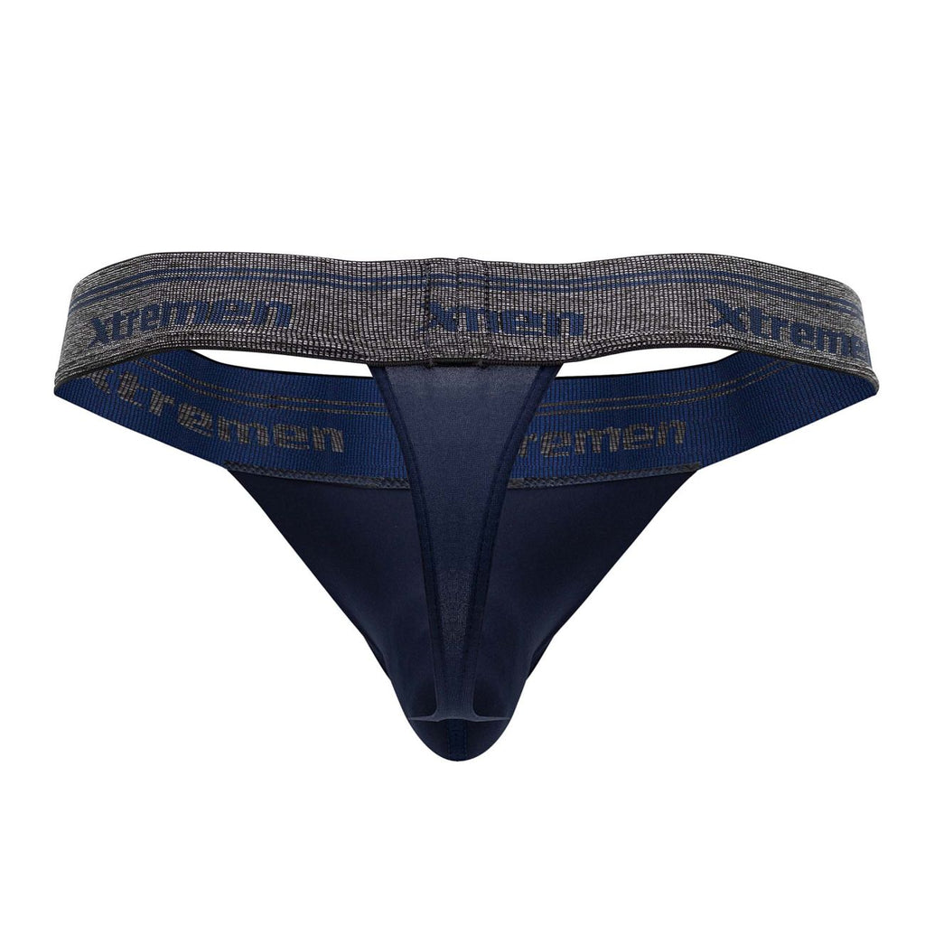 Xtremen 91141 Ultra-soft Thongs Color Dark Blue - DealByEthan.gay loves Xtremen