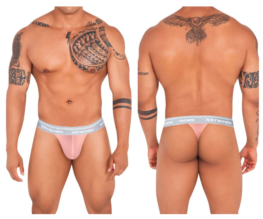 Xtremen 91141 Ultra-soft Thongs Color Rosewood - DealByEthan.gay loves Xtremen