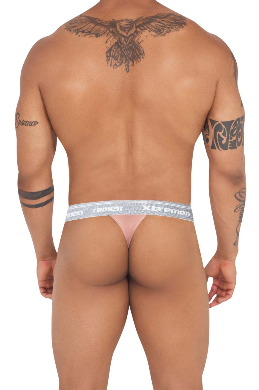 Xtremen 91141 Ultra-soft Thongs Color Rosewood - DealByEthan.gay loves Xtremen
