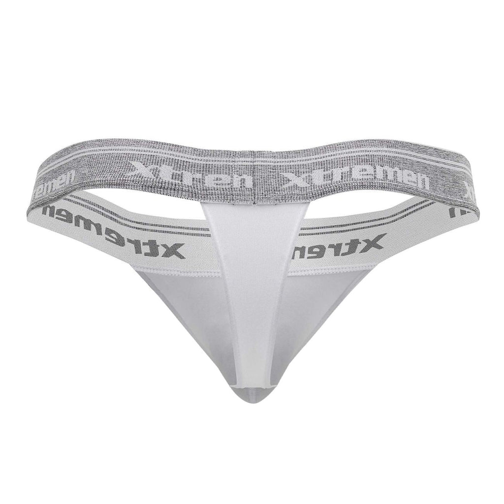 Xtremen 91141 Ultra-soft Thongs Color White - DealByEthan.gay loves Xtremen