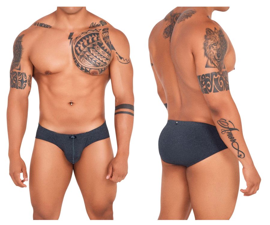 Xtremen 91142 Ultra-soft Briefs Color Gray Cross - DealByEthan.gay loves Xtremen