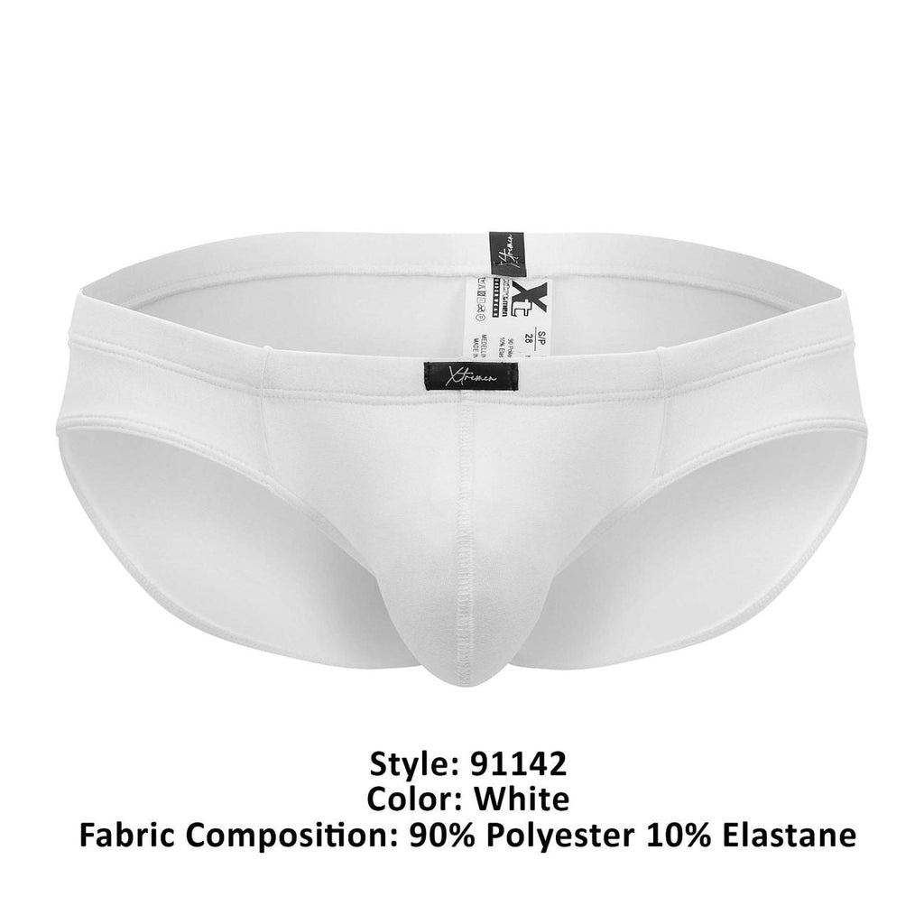 Xtremen 91142 Ultra-soft Briefs Color White - DealByEthan.gay loves Xtremen