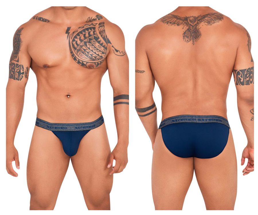 Xtremen 91143 Ultra-soft Bikini Color Dark Blue - DealByEthan.gay loves Xtremen