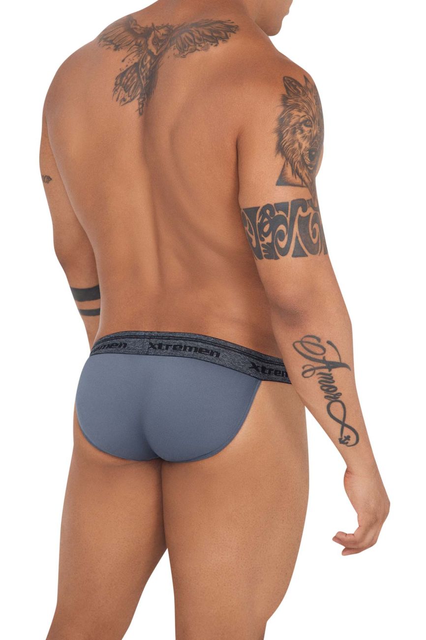 Xtremen 91143 Ultra-soft Bikini Color Dark Gray - DealByEthan.gay loves Xtremen