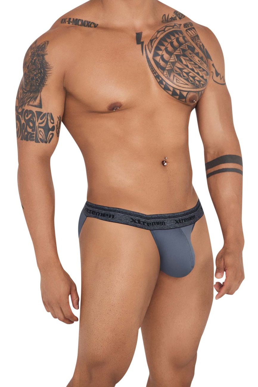Xtremen 91143 Ultra-soft Bikini Color Dark Gray - DealByEthan.gay loves Xtremen