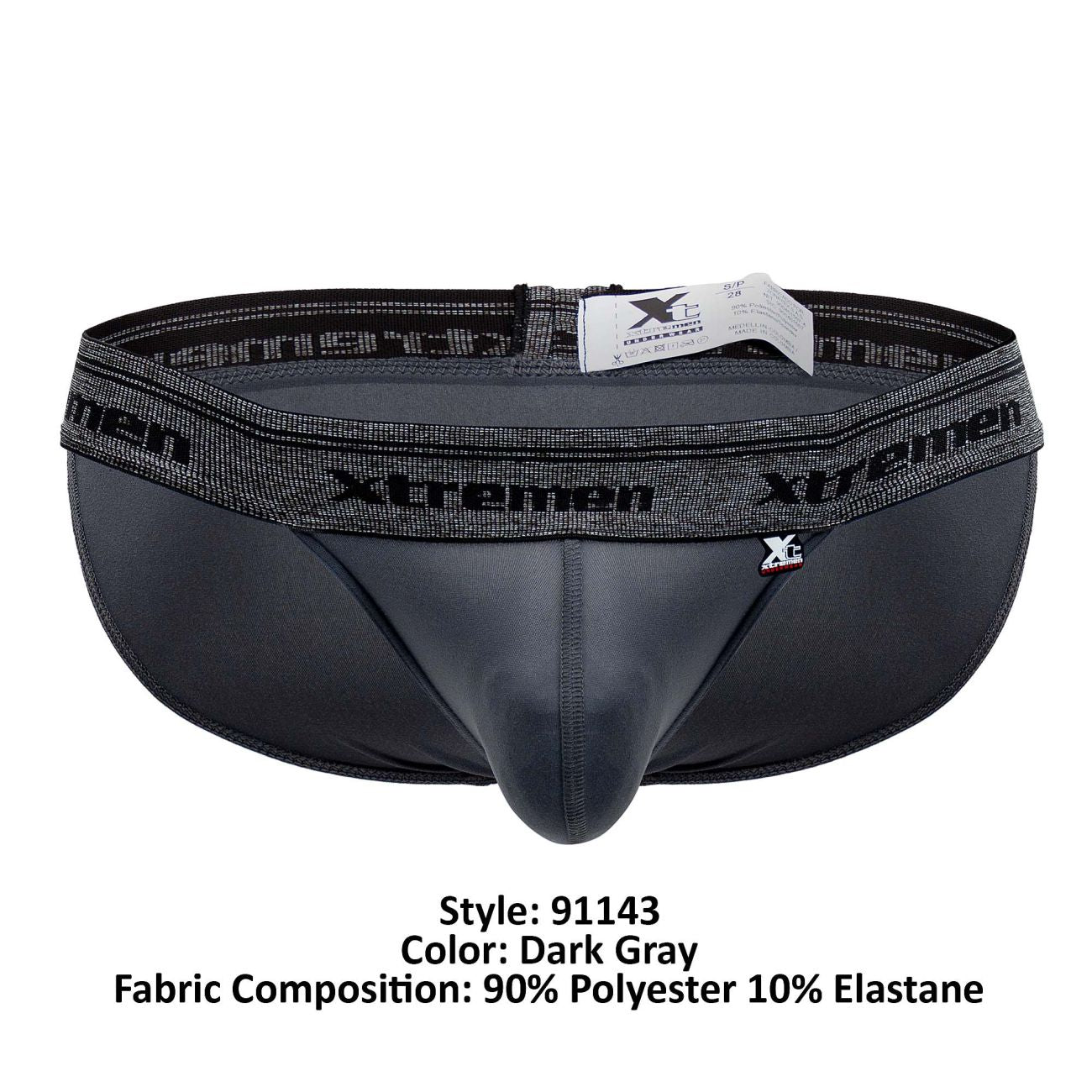 Xtremen 91143 Ultra-soft Bikini Color Dark Gray - DealByEthan.gay loves Xtremen