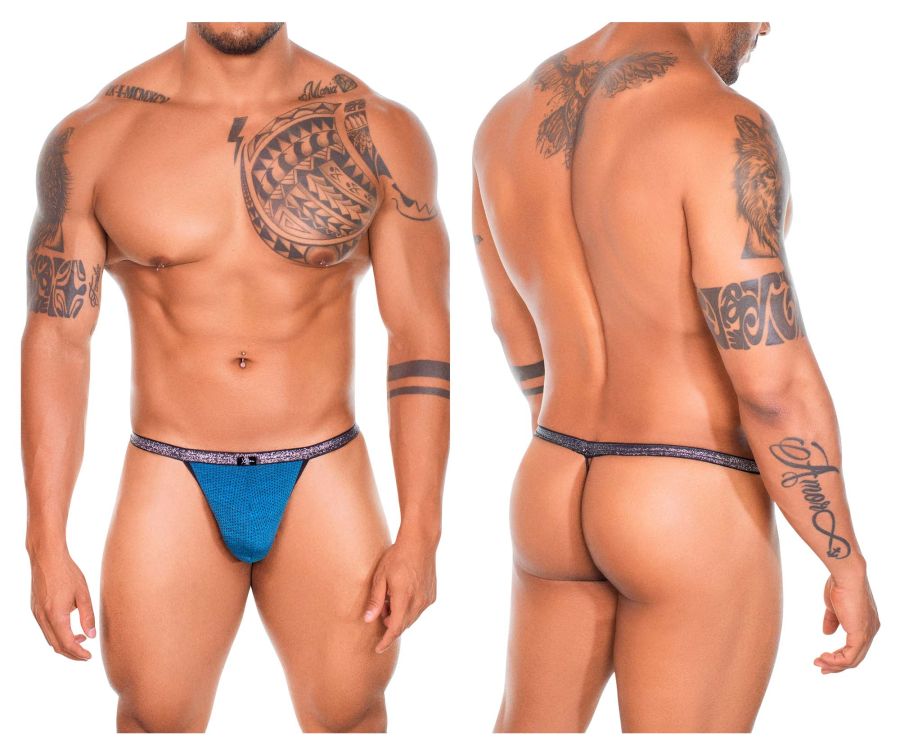 Xtremen 91144 Mesh G-String Color Petrol - DealByEthan.gay loves Xtremen