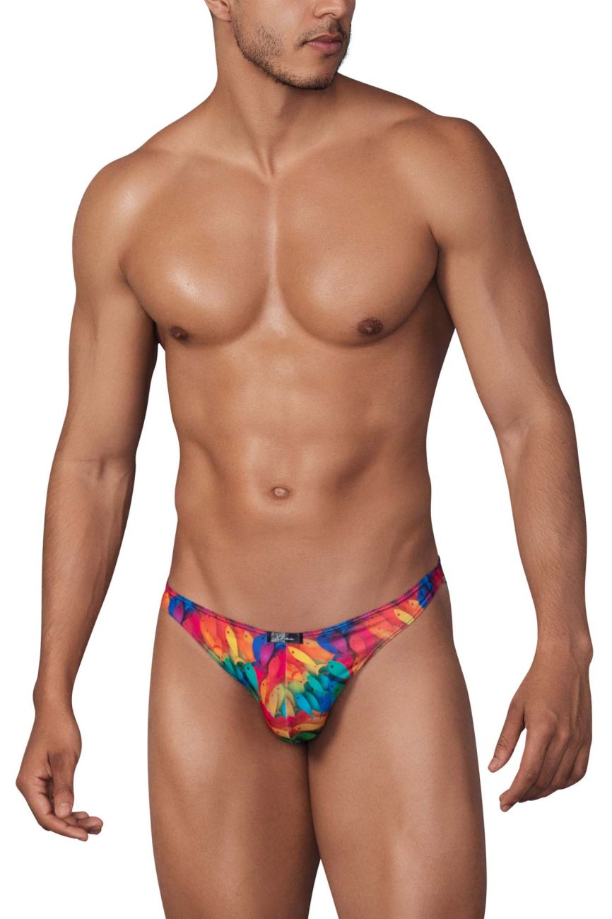 Xtremen 91145 Printed Microfiber Bikini Color Rainbow Fish - DealByEthan.gay loves Xtremen