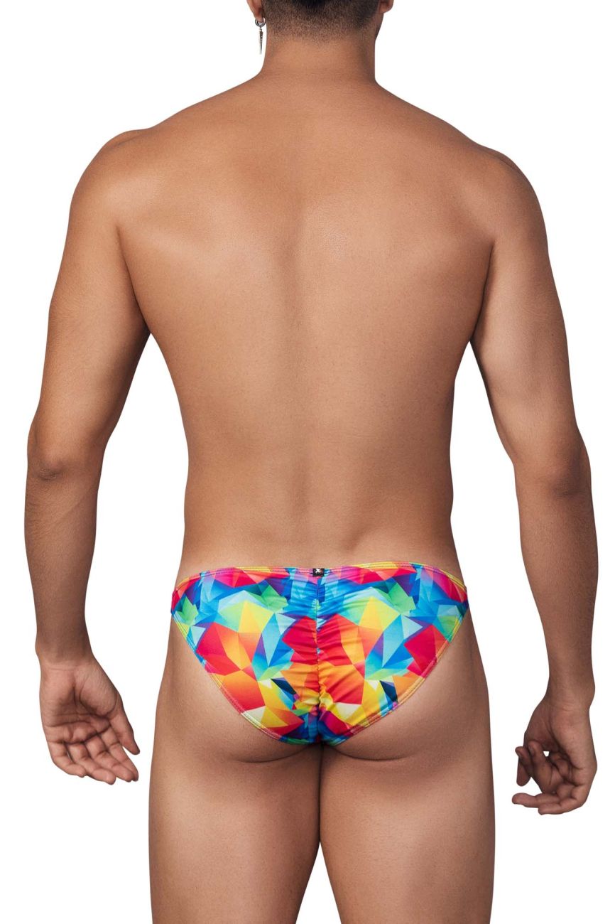 Xtremen 91145 Printed Microfiber Bikini Color Rainbow Prism - DealByEthan.gay loves Xtremen