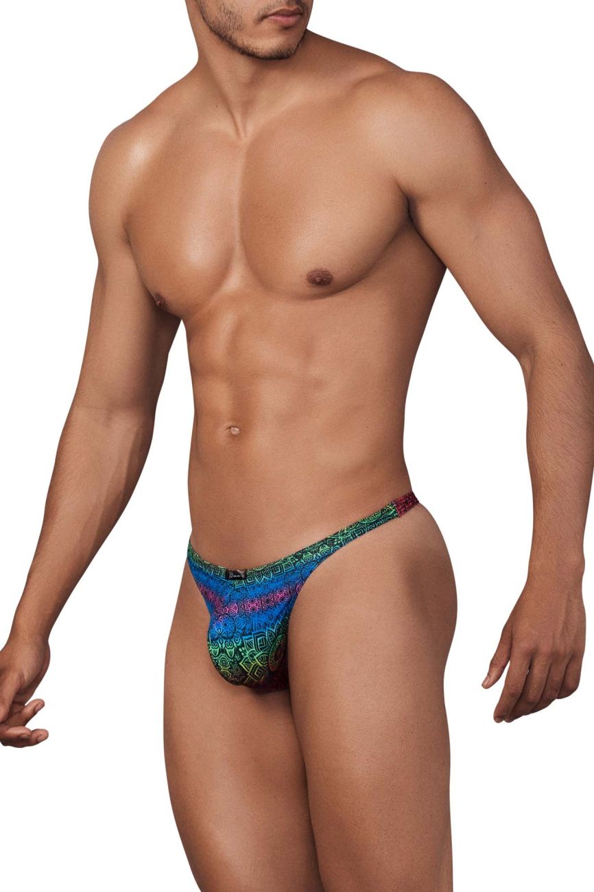 Xtremen 91146 Printed Microfiber Thongs Color Mandala - DealByEthan.gay loves Xtremen