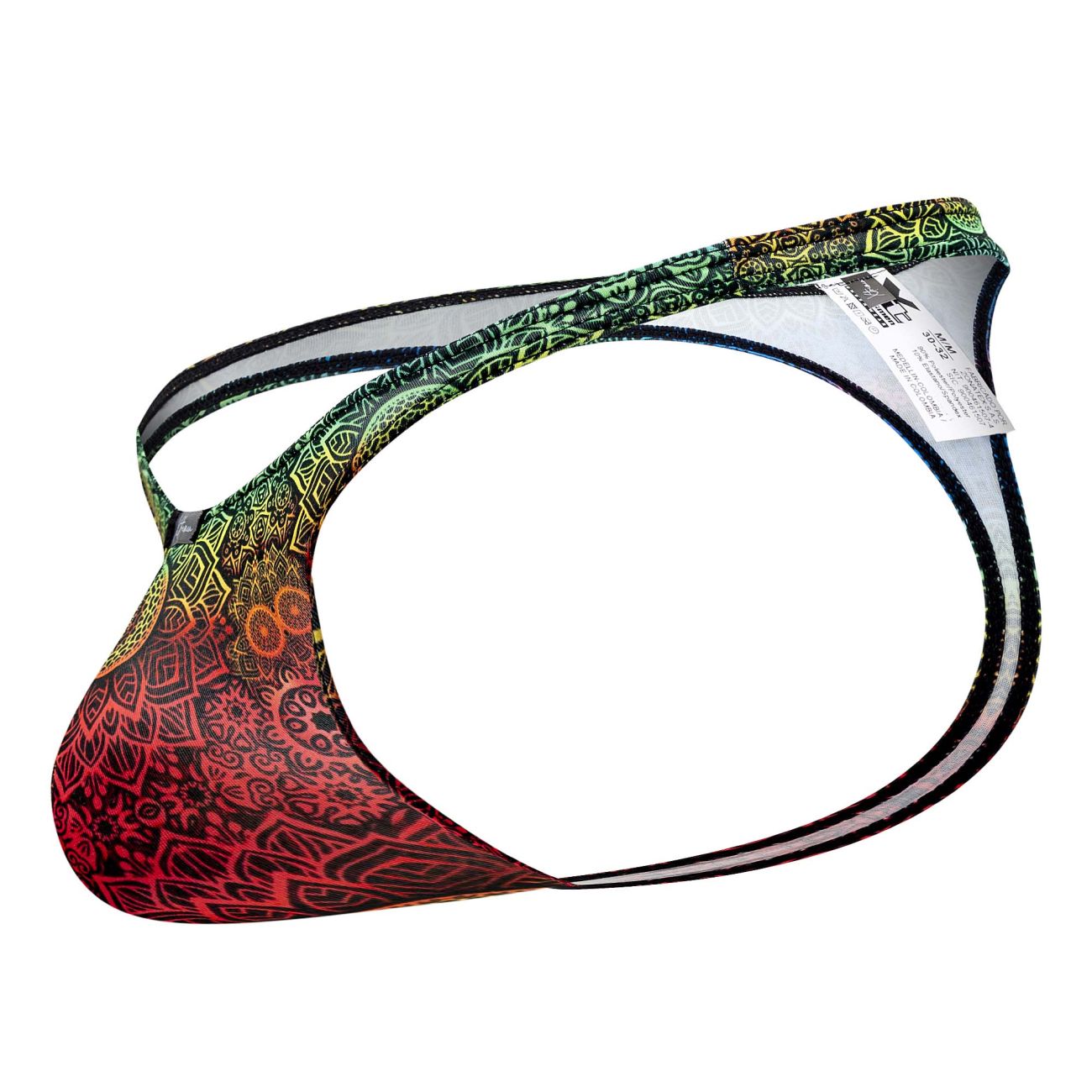 Xtremen 91146 Printed Microfiber Thongs Color Mandala - DealByEthan.gay loves Xtremen