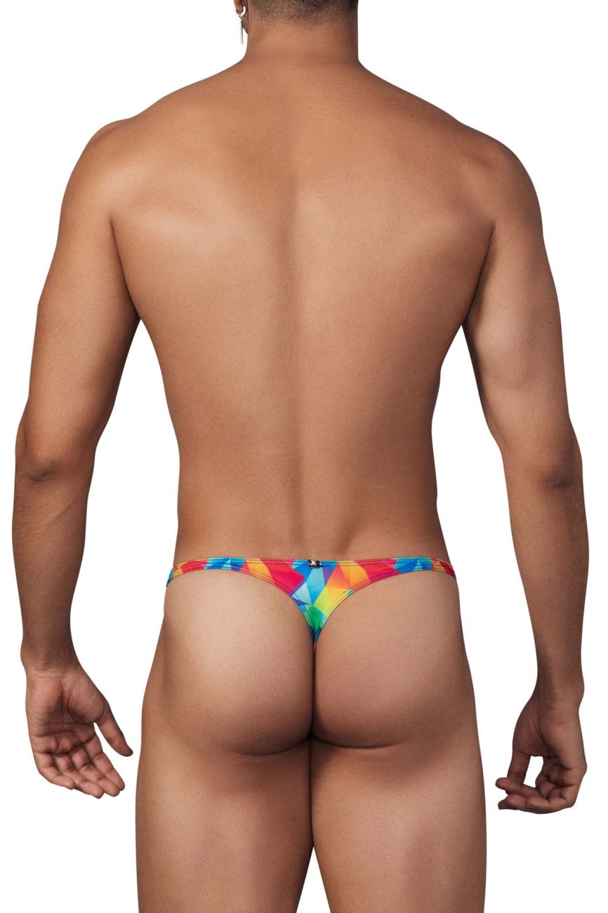 Xtremen 91146 Printed Microfiber Thongs Color Rainbow Fish - DealByEthan.gay loves Xtremen