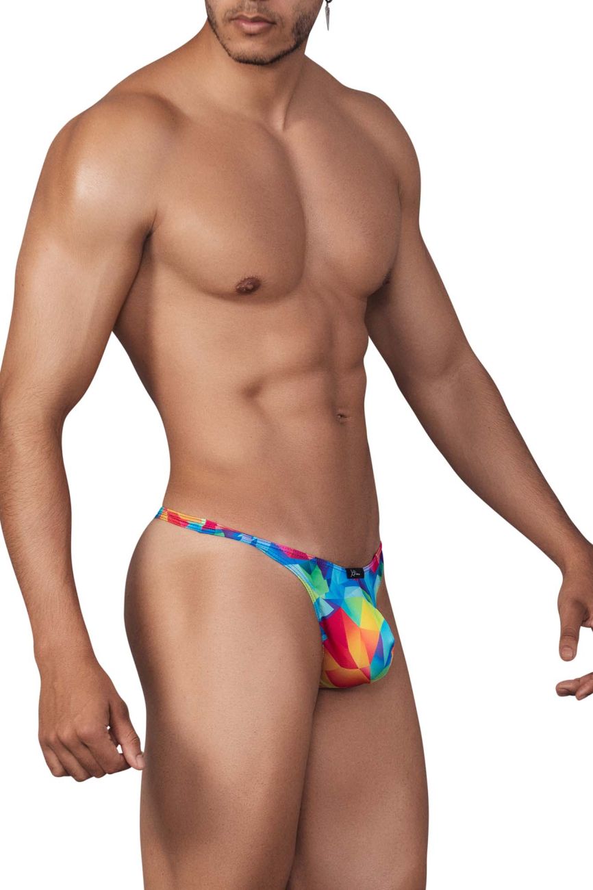 Xtremen 91146 Printed Microfiber Thongs Color Rainbow Fish - DealByEthan.gay loves Xtremen