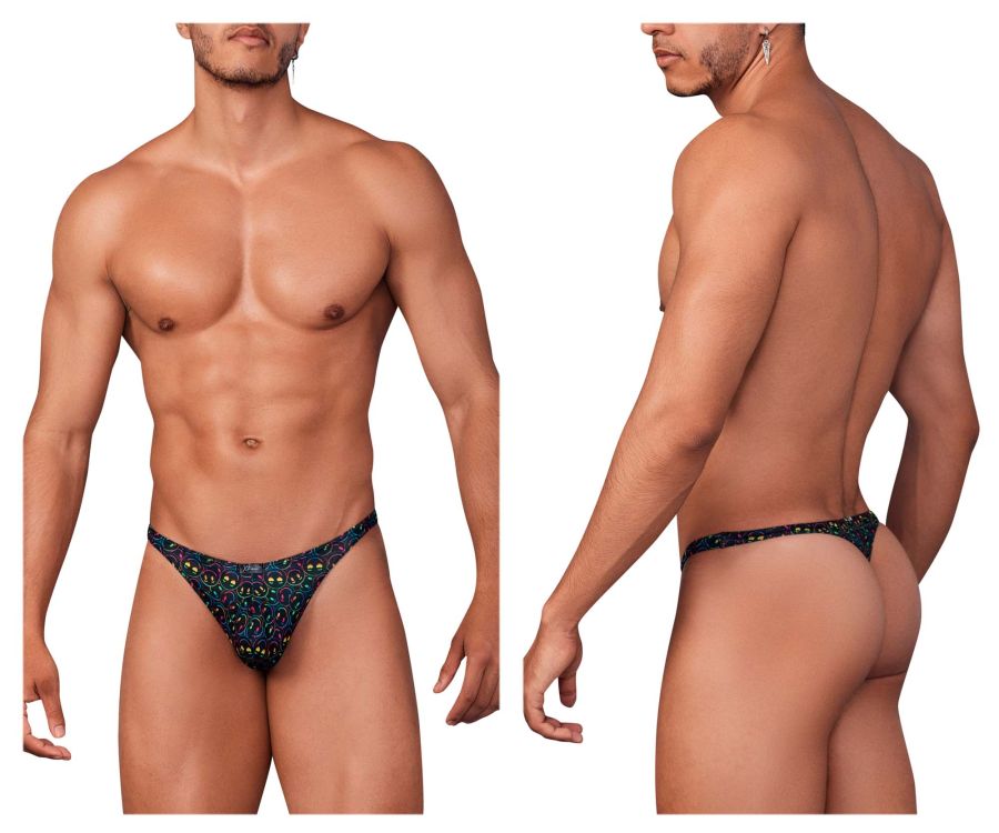 Xtremen 91146 Printed Microfiber Thongs Color Smiley Face - DealByEthan.gay loves Xtremen