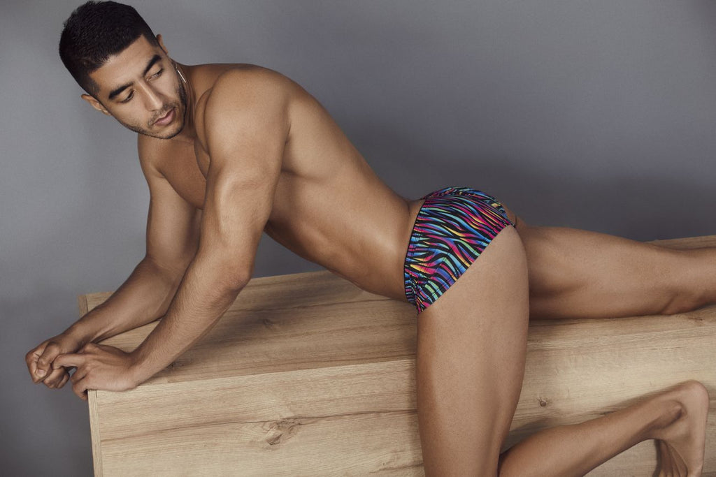 Xtremen 91147 Printed Microfiber Trunks Color Disco Zebra - DealByEthan.gay loves Xtremen