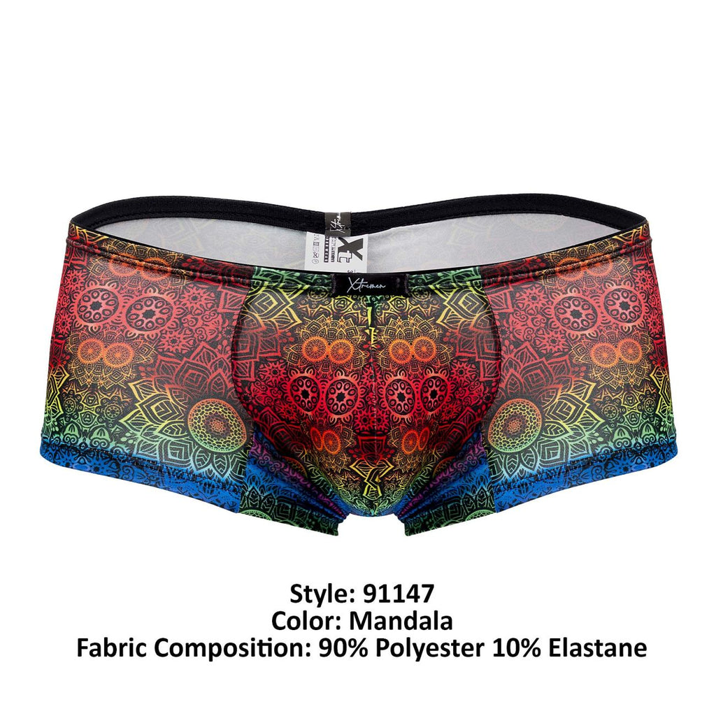Xtremen 91147 Printed Microfiber Trunks Color Mandala - DealByEthan.gay loves Xtremen