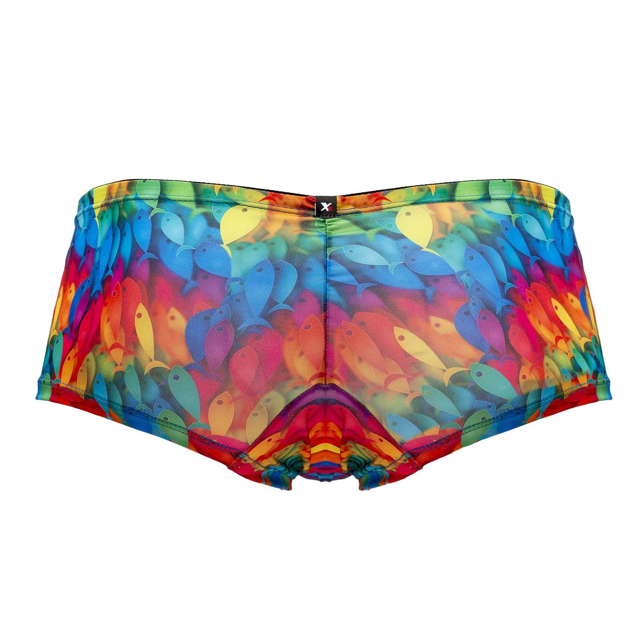 Xtremen 91147 Printed Microfiber Trunks Color Rainbow Fish - DealByEthan.gay loves Xtremen
