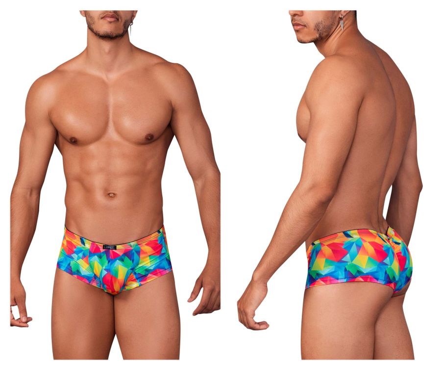Xtremen 91147 Printed Microfiber Trunks Color Rainbow Prism - DealByEthan.gay loves Xtremen