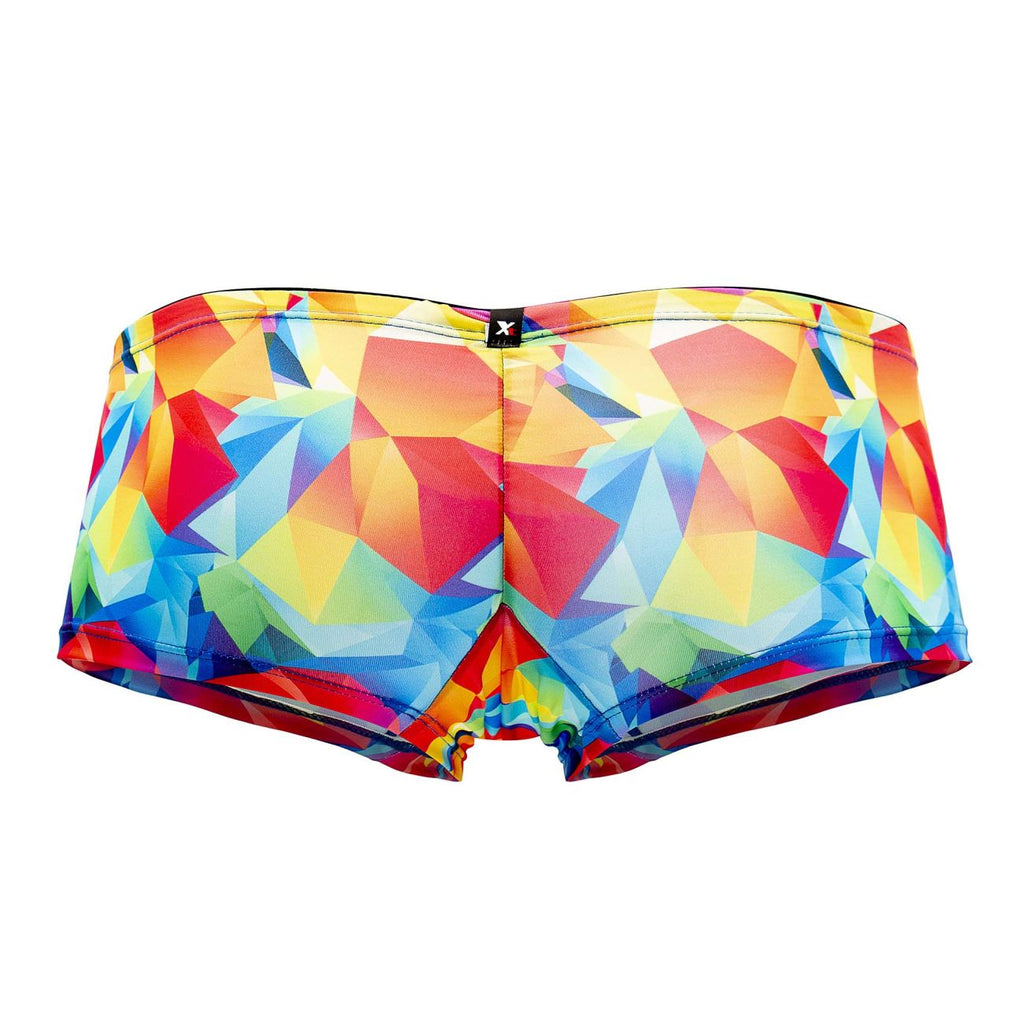 Xtremen 91147 Printed Microfiber Trunks Color Rainbow Prism - DealByEthan.gay loves Xtremen