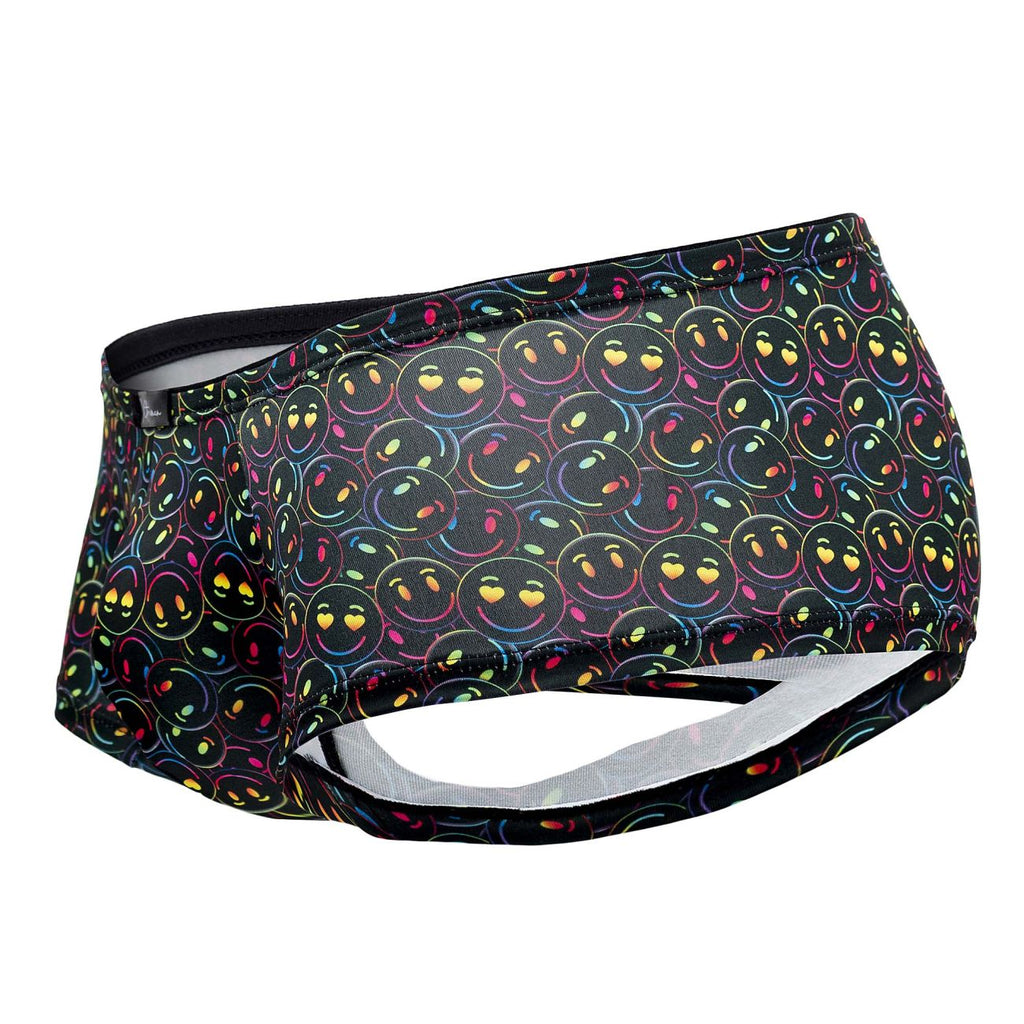 Xtremen 91147 Printed Microfiber Trunks Color Smiley Face - DealByEthan.gay loves Xtremen