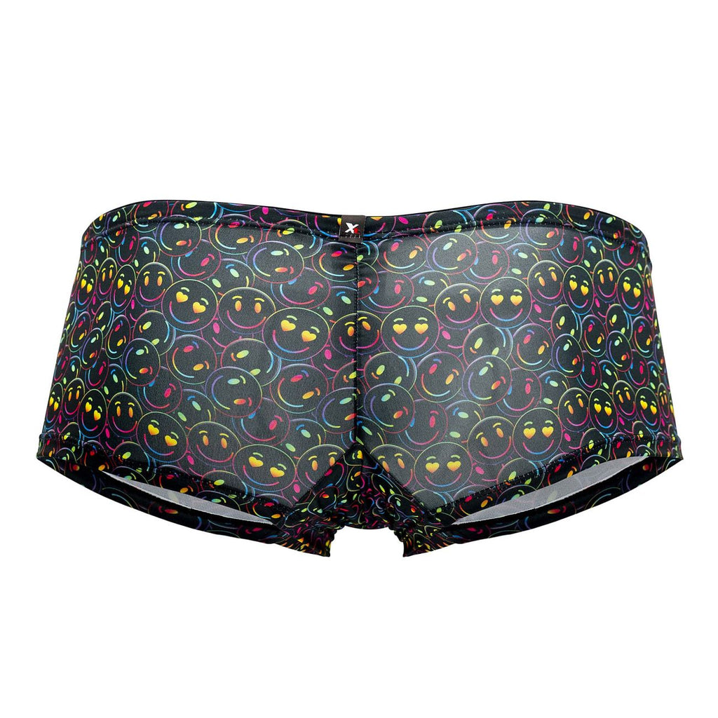 Xtremen 91147 Printed Microfiber Trunks Color Smiley Face - DealByEthan.gay loves Xtremen