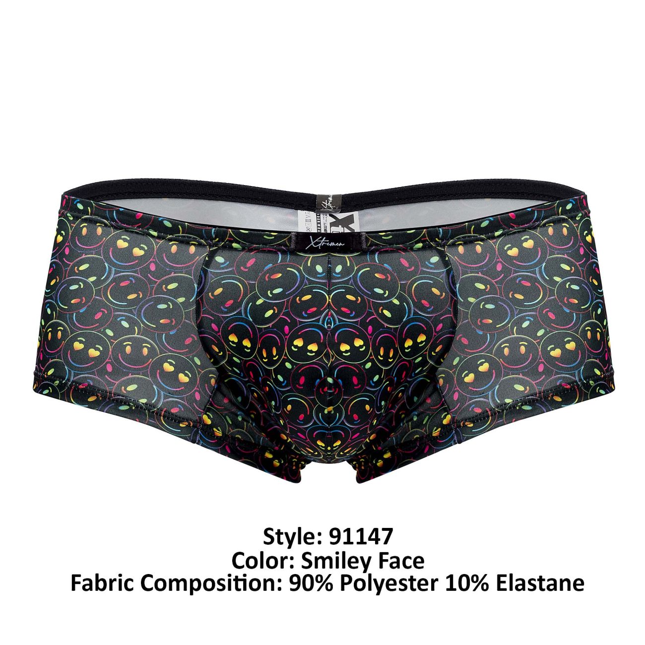 Xtremen 91147 Printed Microfiber Trunks Color Smiley Face - DealByEthan.gay loves Xtremen