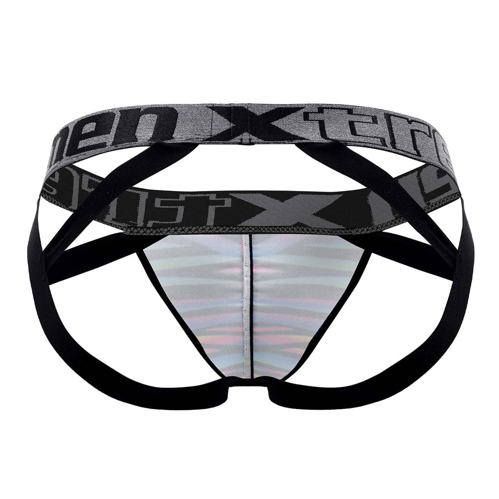 Xtremen 91148 Printed Microfiber Jockstrap Color Disco Zebra - DealByEthan.gay loves Xtremen