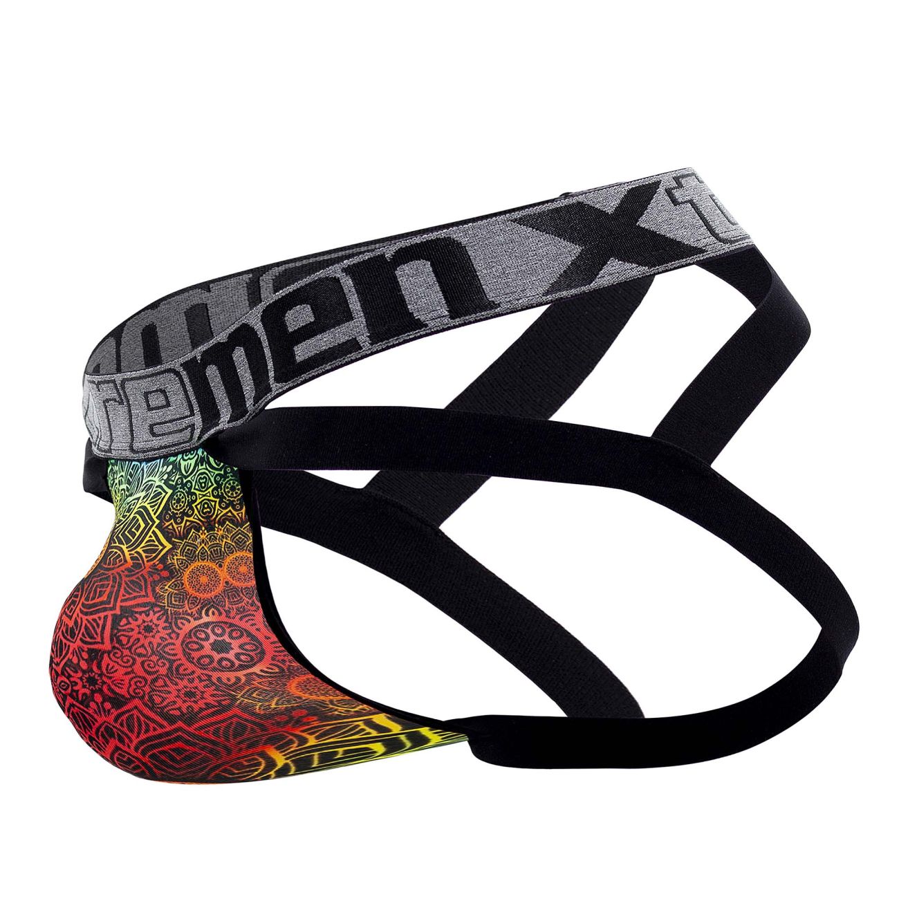 Xtremen 91148 Printed Microfiber Jockstrap Color Mandala - DealByEthan.gay loves Xtremen