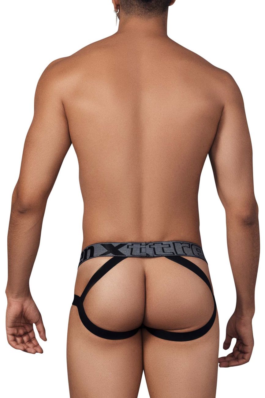 Xtremen 91148 Printed Microfiber Jockstrap Color Rainbow Fish - DealByEthan.gay loves Xtremen