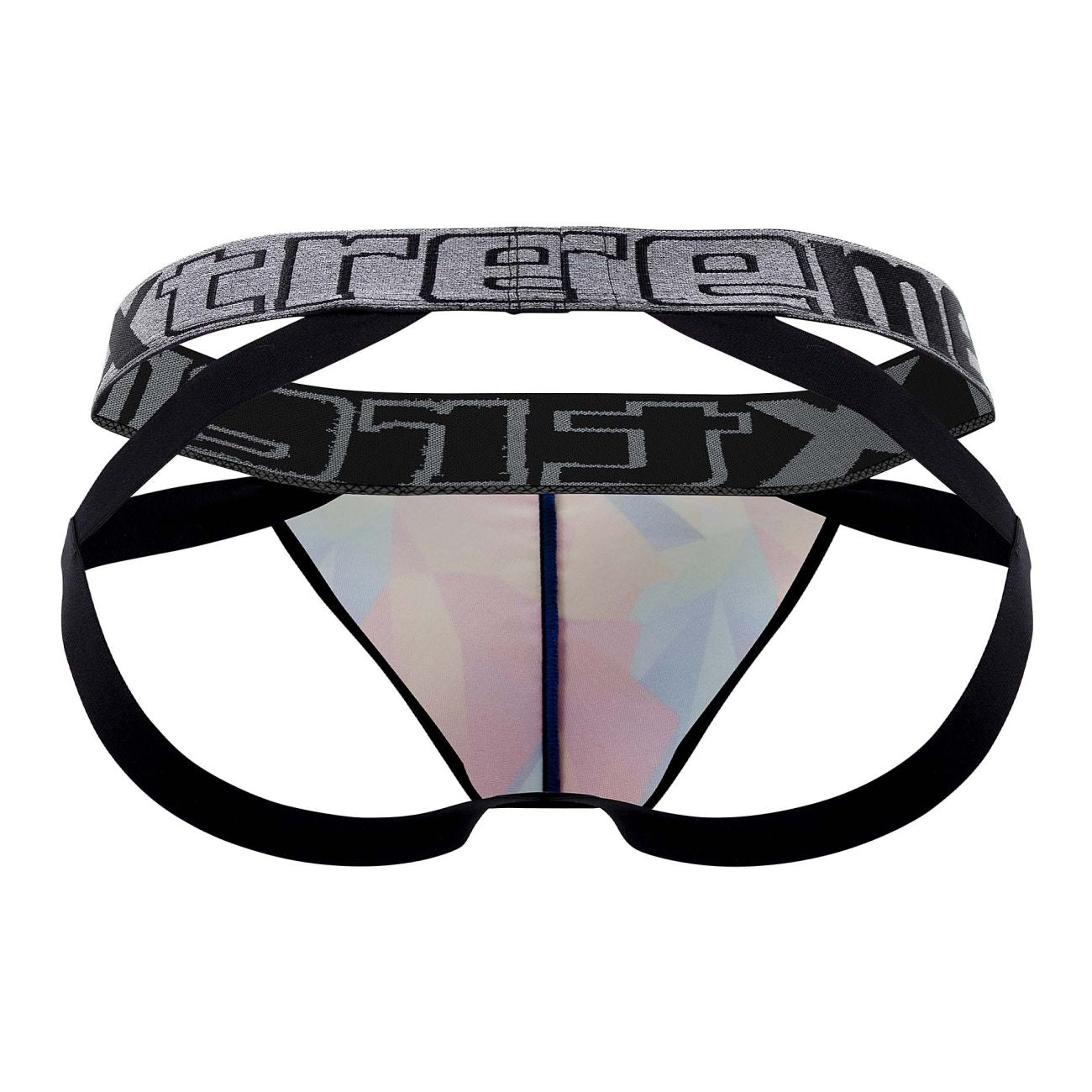 Xtremen 91148 Printed Microfiber Jockstrap Color Rainbow Prism - DealByEthan.gay loves Xtremen