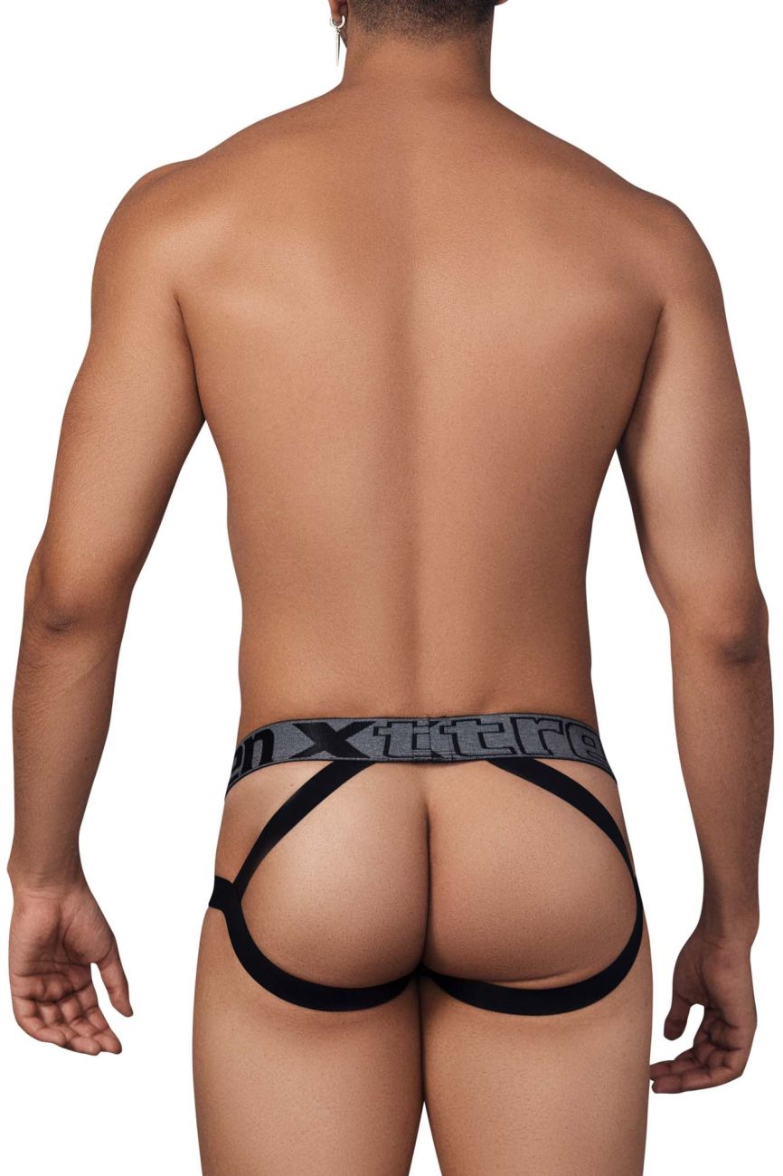 Xtremen 91148 Printed Microfiber Jockstrap Color Smiley Face - DealByEthan.gay loves Xtremen
