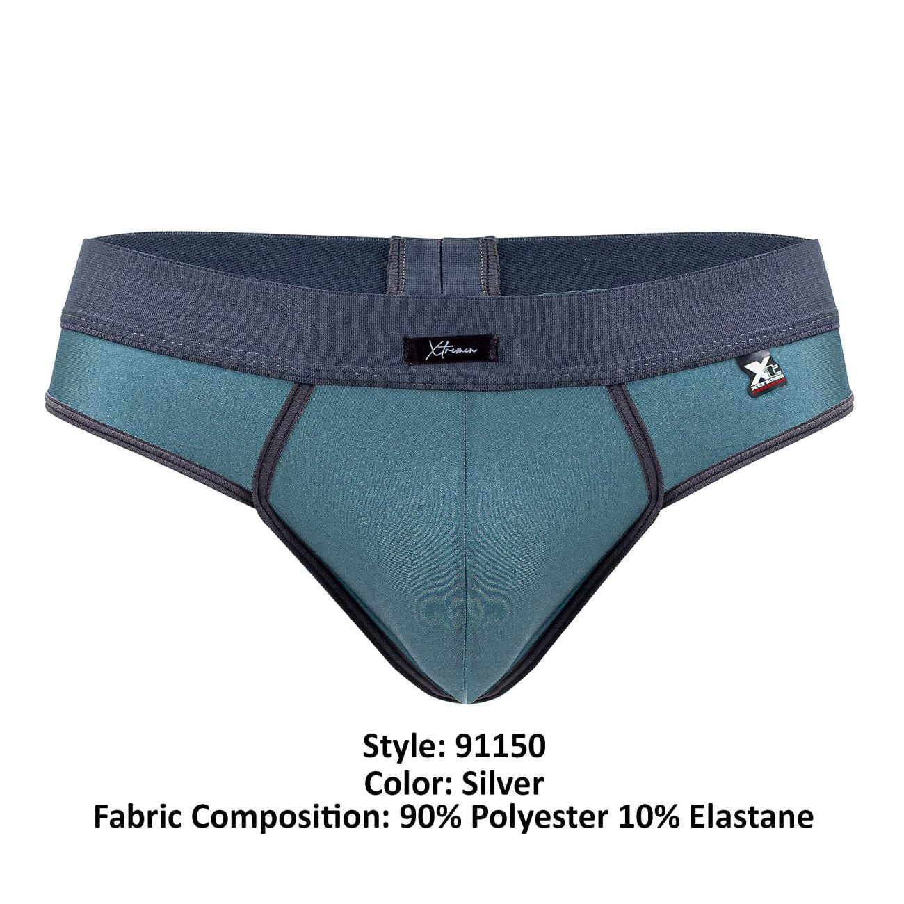 Xtremen 91150 Destellante Thongs Color Silver - DealByEthan.gay loves Xtremen