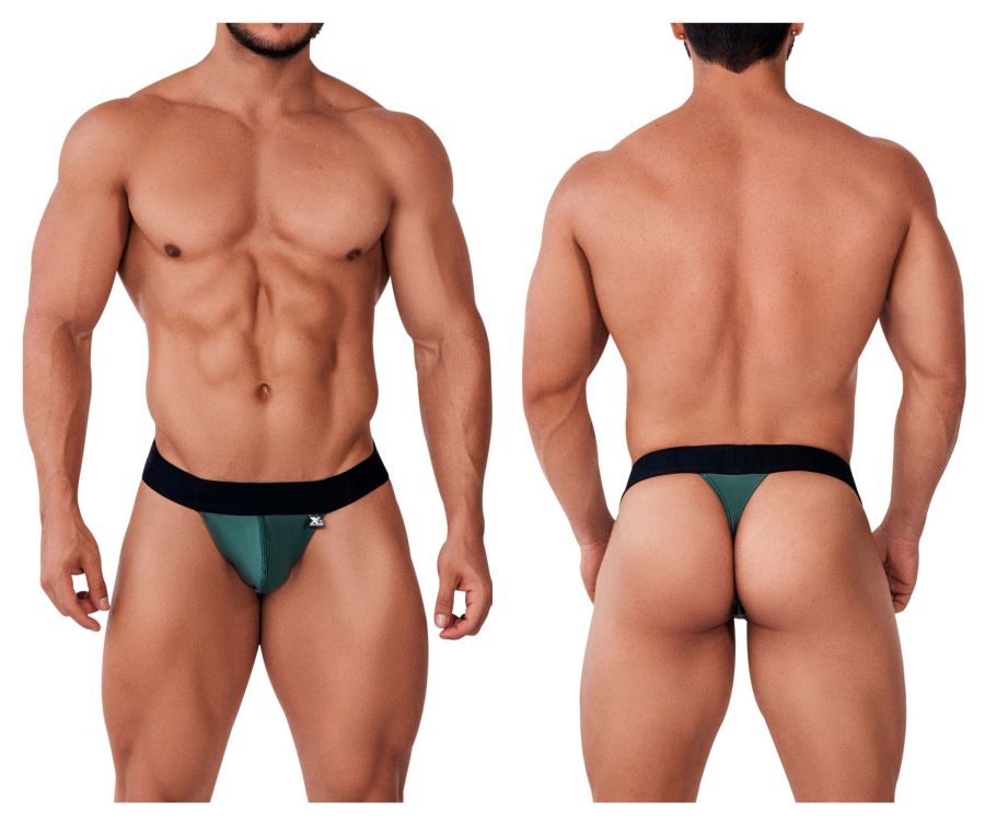 Xtremen 91152 Destellante Thongs Color Green - DealByEthan.gay loves Xtremen