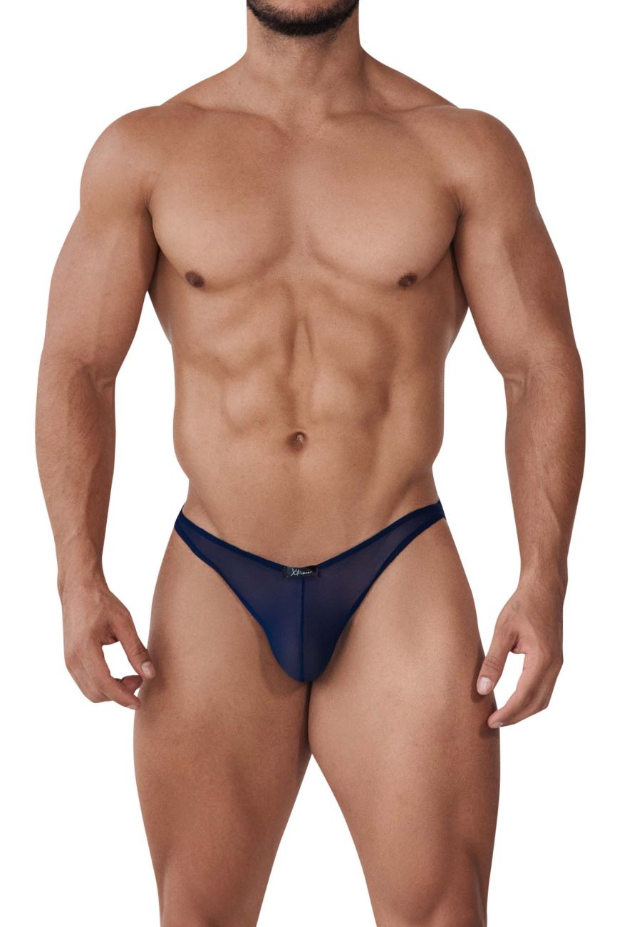 Xtremen 91153 Tulle mesh Jockstrap Color Navy - DealByEthan.gay loves Xtremen