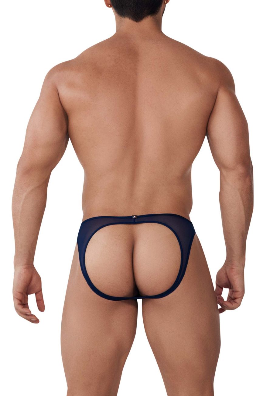 Xtremen 91153 Tulle mesh Jockstrap Color Navy - DealByEthan.gay loves Xtremen