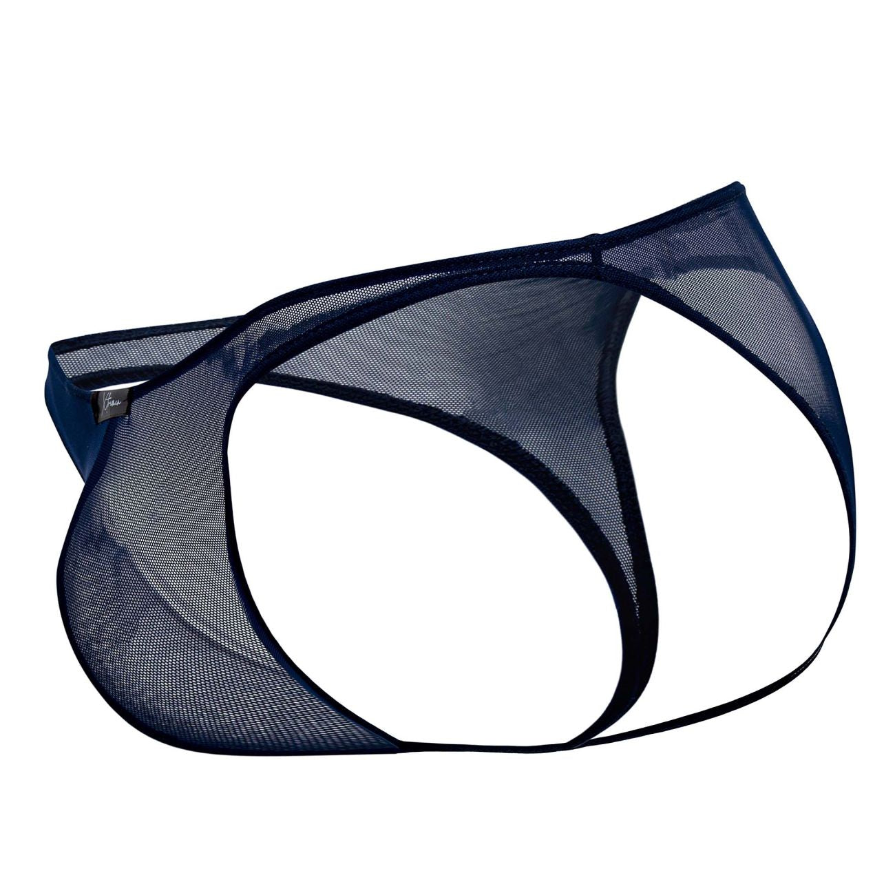 Xtremen 91153 Tulle mesh Jockstrap Color Navy - DealByEthan.gay loves Xtremen