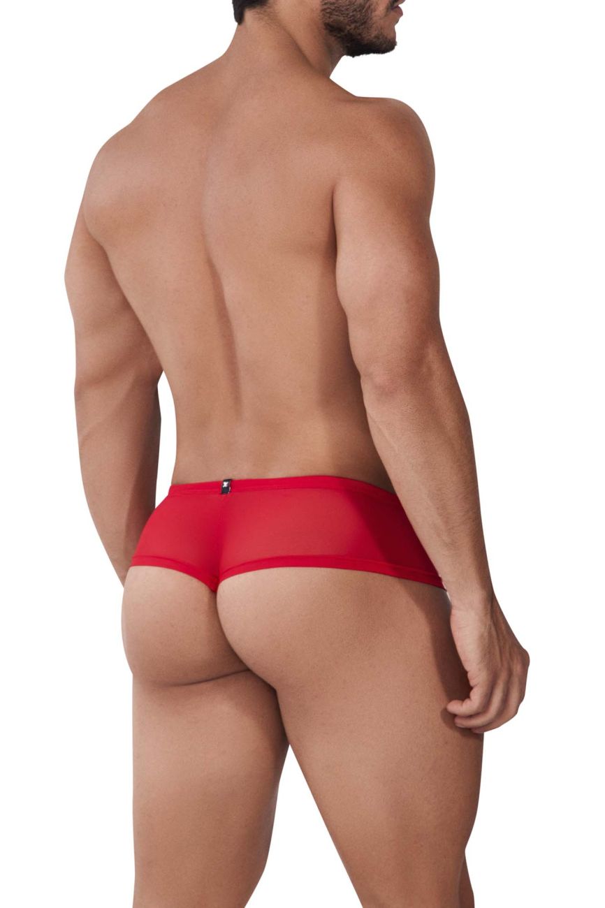 Xtremen 91154 Tulle mesh Trunks Color Red - DealByEthan.gay loves Xtremen