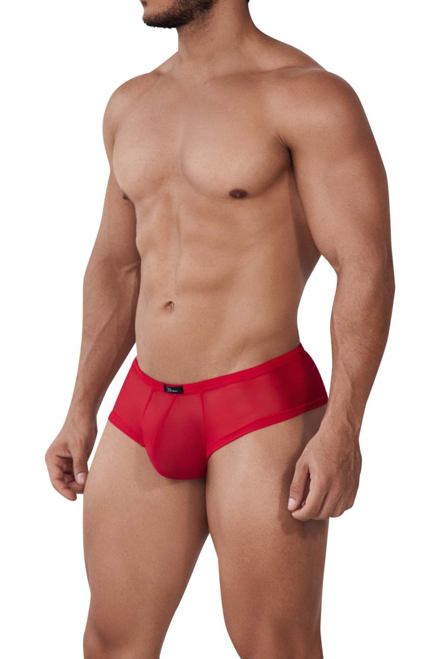 Xtremen 91154 Tulle mesh Trunks Color Red - DealByEthan.gay loves Xtremen